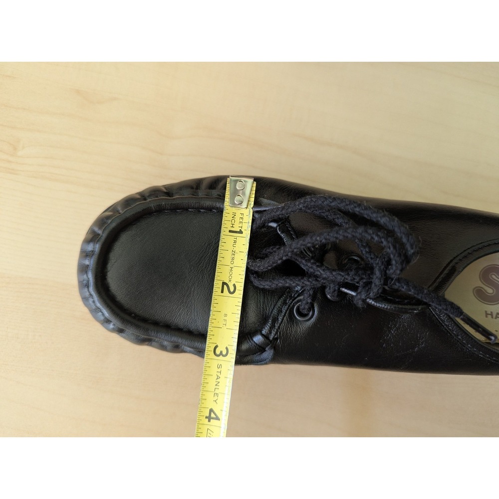 SAS Siesta Lace Up Tripad Comfort Black Bounce Moccasin Lace Wedge Oxfords w/box - Picture 10 of 12